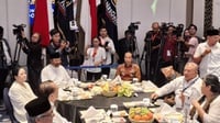 Puan dan Jokowi Duduk Semeja, Ada Surya Paloh di Tengah