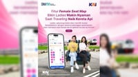 Cara Mengakses Fitur Female Seat Map di Aplikasi Access by KAI