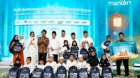 Bank Mandiri Group Santuni 57.600 Anak Yatim & Lansia