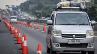 Jasa Marga Terapkan Contraflow dari KM 47-KM 65 Arah Cikampek