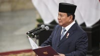 Prabowo Abaikan Saham Naik-Turun: Kalau Pangan Aman, Negara Aman