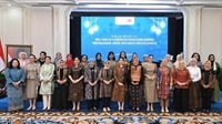 Fatma Gus Ipul Hadiri Halal Bihalal Seruni dan Dekranas