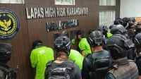 56 Narapidana Lapas Muara Beliti Dipindahkan ke Nusakambangan