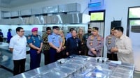 SPPG Polda Sulsel Siapkan Makan Bergizi Gratis untuk 3.376 Siswa