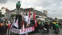 Ojol di Jogja Deklarasi Hari Kebangkitan Transportasi Online