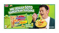 Mie Sedaap Soto Jadi Nomor 1 Bersama Koya Gurih dan Ariel Noah