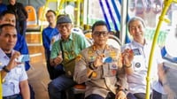 Antusiasme Warga Sambut TransJabodetabek Rute Bogor-Blok M
