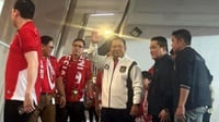 Prabowo Nonton Langsung Laga Timnas vs Cina di Stadion GBK
