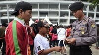 3.270 Aparat Gabungan Dikerahkan Amankan Laga Indonesia vs Cina