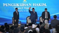 Kelakar Prabowo: Enak Jadi Presiden, Tinggal Perintah Saja