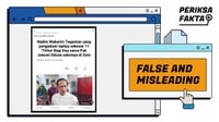 Hoaks Narasi Nadiem Bagi Dua Duit Korupsi Laptop dengan Jokowi
