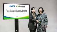 Indodana Kantongi Fasilitas Pendanaan Rp1 Triliun dari BCA