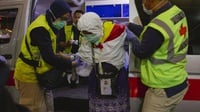 441 Orang Kloter Pertama Haji Tiba di Batam, 15 Butuh Kursi Roda