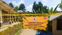 Pemkab Purwakarta Imbau Masyarakat Jauhi Lokasi Tanah Bergerak