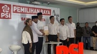 Ronald Sinaga alias Bro Ron Jadi Pendaftar Pertama Caketum PSI