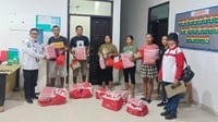 Kemensos Dirikan 8 Dapur Umum di Pengungsian Erupsi Lewotobi