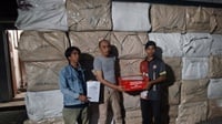 Kemensos Kirim Bantuan Untuk Korban Banjir Rob di Jakarta Utara