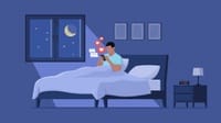 Sinar Biru di Gawai Bukan Alasan Anda Susah Tidur