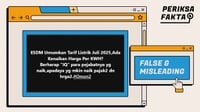 Hoaks Tarif Listrik Nasional Resmi Naik Mulai Juli 2025