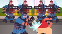 Polisi yang Militan dan Represif, Buah dari Militerisasi