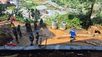 Kemensos Segerakan Penanganan Korban Bencana di Puncak Bogor