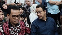 Hadiri Sidang Pleidoi Tom Lembong, Anies: Insyaallah Hakim Adil
