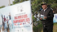 Cucun Ahmad Buka Kejuaraan Dunia Panahan Berkuda Anak IHAA 2025