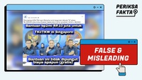 Tidak Benar BP2MI Beri Bantuan Rp10 Juta untuk TKI di Singapura