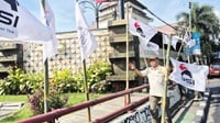 Belum Kongres, 385 Bendera PSI Ditertibkan Satpol PP Solo