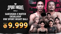 Jadwal HSN Bali Juli 2025: Kapan Fight Day & Live Jam Berapa?