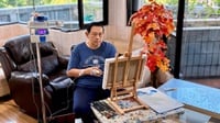 SBY Dirawat di RSPAD Gatot Subroto, Masih Melukis