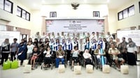 DWP Kemensos Salurkan Bantuan ATENSI di Yogyakarta