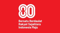 Template Desain Banner HUT RI ke-80 untuk Website