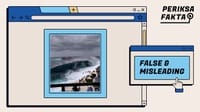 Hoaks Video yang Diklaim Tsunami Akibat Gempa Rusia