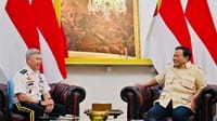 Prabowo Terima Medali Kehormatan dari Komando Operasi Khusus AS