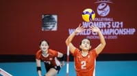 Hasil Voli Putri FIVB U21 2025 Indonesia vs Vietnam: Kalah 3 Set