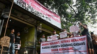 Pemprov DKI Janji Siapkan Lahan Permanen untuk Pedagang Barito