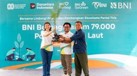 Rayakan HUT ke-79, BNI Tanam 79.000 Bibit Pohon di Pantai Tiris