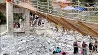Kronologi Jembatan Xinjiang Cina Putus yang Tewaskan 5 Orang