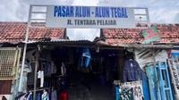 Pedagang Cemas Pasar Alun-Alun Tegal Alih Fungsi jadi Rest Area