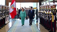 Kunjungan Kenegaraan, Presiden Peru Tiba di Indonesia
