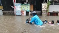 Banjir Rendam Kawasan Industri Jatake dan Manis Jaya Tangerang