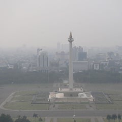 Hati-hati, Kualitas Udara Jakarta Sabtu Pagi Ini Tidak Sehat