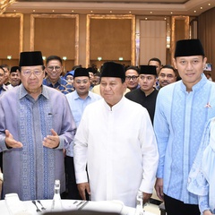 AHY Akui Sudah Ada Pembahasan Kursi Menteri dengan Prabowo