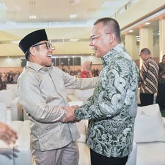 Cak Imin Foto Bareng Dasco Gerindra, Sinyal Merapat ke Prabowo?