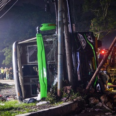 Viral Video Kecelakaan SMK Lingga Kencana Depok di Live TikTok