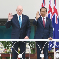 Jokowi Terima Kunjungan Gubernur Jenderal Australia di Bogor