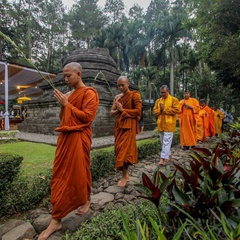 350 Biksu Ikuti Kirab Waisak 2024 di Candi Borobudur Magelang