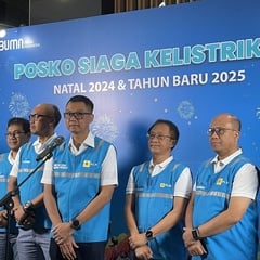 Lonjakan Pengguna, PLN Pastikan Pasokan Listrik Nataru Lancar