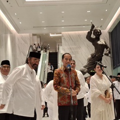 Jokowi Ingatkan Bahwa Rakyat Senang Apabila Pemimpinnya Akur